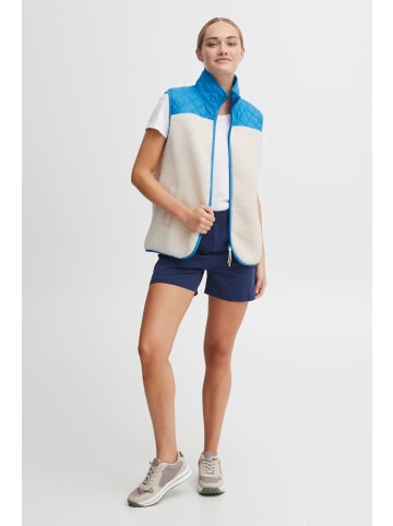 Oxmo Fleeceweste OXBetty in Blau