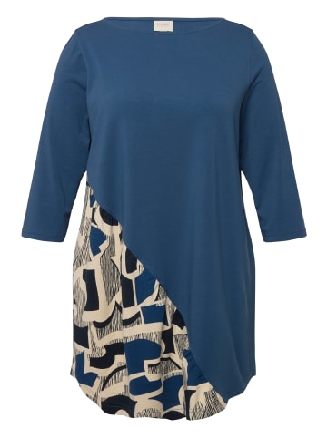 Ulla Popken Longshirt in tintenblau