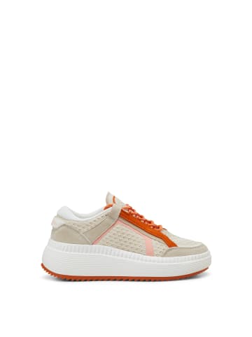 Marc O'Polo Sneaker in offwhite/burnt orange