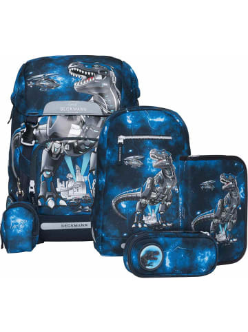 BECKMANN Beckmann Schulranzenset Classic 22 - 6-tlg. Set Tech Rex