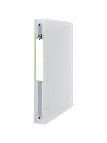 Oxford Ringbuch 2nd Life A4+ 4cm 4 Ringe PP kristallklar