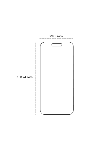 COFI 1453 TFO 2,5D kompatibel mit iPhone 16 Pro Max und iPhone 17 Pro in transparent