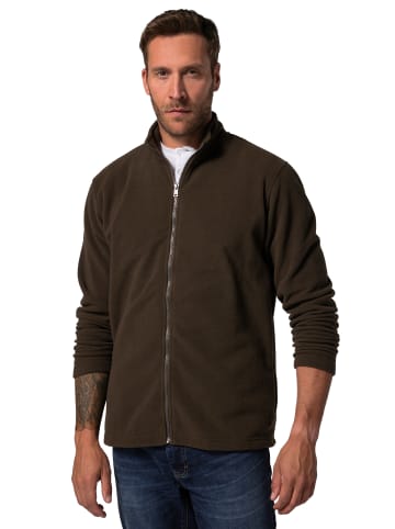 JP1880 Fleecejacke in haselnuss