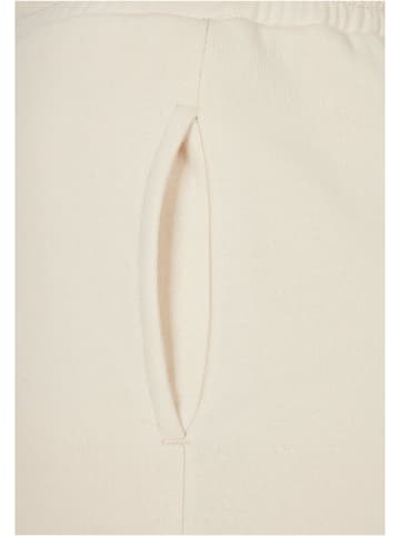 Urban Classics Urban Classics Damen Ladies High Waist Cargo Sweat Pants in whitesand