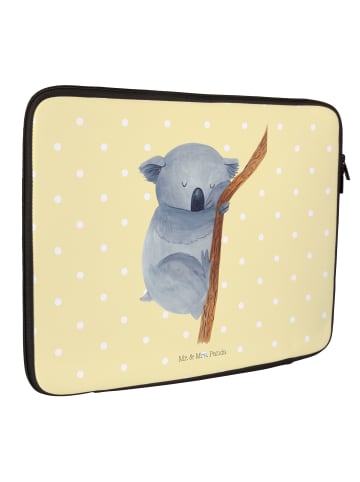 Mr. & Mrs. Panda Laptoptasche Koalabär ohne Spruch in Gelb Pastell