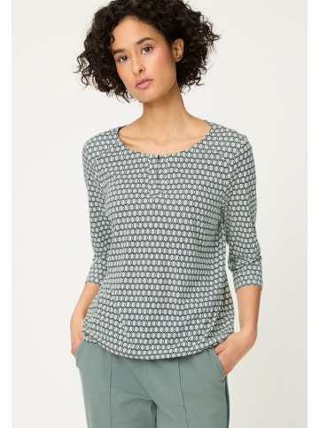 Olsen Shirt Clara in mint marine - 0002