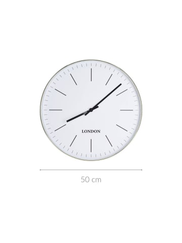 Home&Styling Collection Wanduhr in weiß