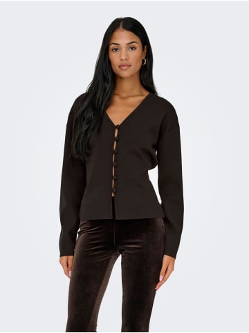 JDY Strickjacke in Chocolate Torte
