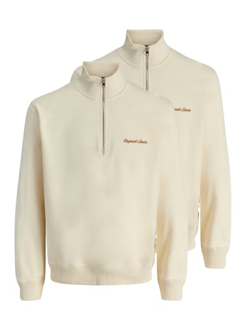 Jack & Jones Sweattroyer Norrebro in Antique white