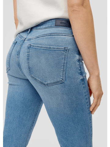 s.Oliver Jeans-Hose lang in Blau