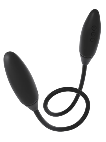 Couples Choice Doppelvibrator Double vibrator in schwarz