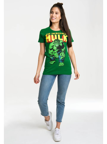 Logoshirt T-Shirt The Incredible Hulk in grün