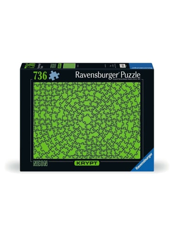Ravensburger Puzzle 736 Teile Krypt Neon Green Ab 14 Jahre in bunt