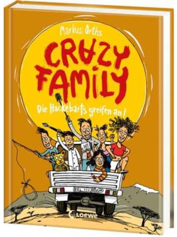 Loewe Verlag Buch - Crazy Family (Band 3) - Die Hackebarts greifen an!