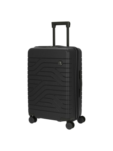 BRIC`s BY Ulisse - 4-Rollen-Trolley 65 cm erw. in schwarz