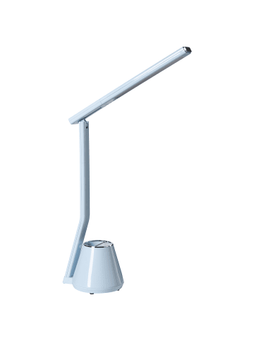 Beliani Büroleuchten DENEB in Blau - (W) 11 x (H) 45 x (L) 37 cm