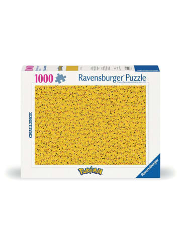 Ravensburger Puzzle 1.000 Teile Pikachu Challenge Ab 14 Jahre in bunt