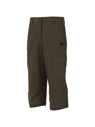 Maul Sport Caprihose Sidney elastic in Dunkelbraun