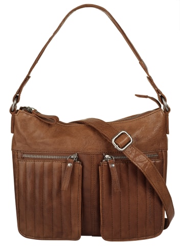 SPIKES & SPARROW Shopper echt Leder in cognac