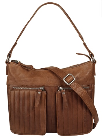 SPIKES & SPARROW Shopper in cognac