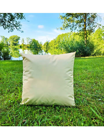 JACK 1x Outdoor Kissenhülle 40x40cm Uni in Beige