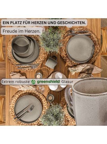 Sänger Kaffeebecher Set Kairo Clay - 6 aus Steingut