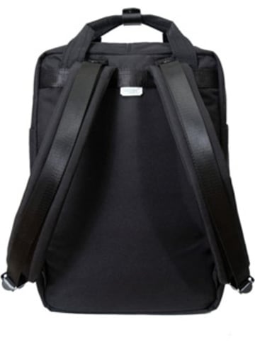 Doughnut Schulrucksack für Erwachsene in schwarz in schwarz