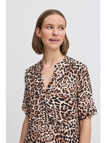 b. young Kleid BYMMJOELLA Loose fit in Birch Leopard