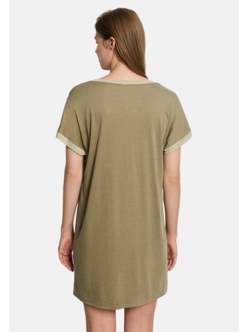 Hanro Nachthemd Laura in Covert green