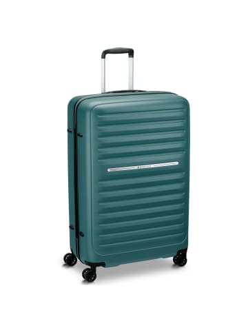 Roncato Ibiza - 4-Rollen-Trolley L 75 cm (black) in bottle green