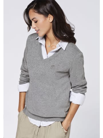 Polo Sylt Pullover in Grau