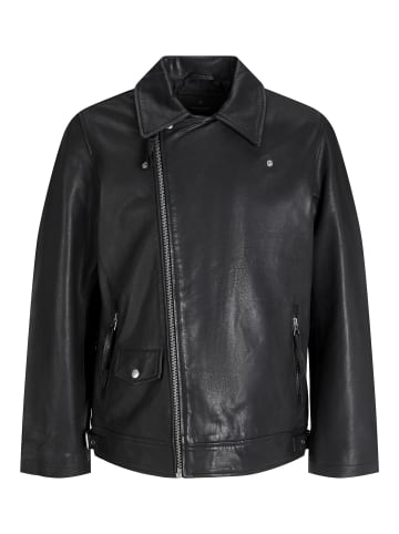 Jack & Jones Lederjacke in Black