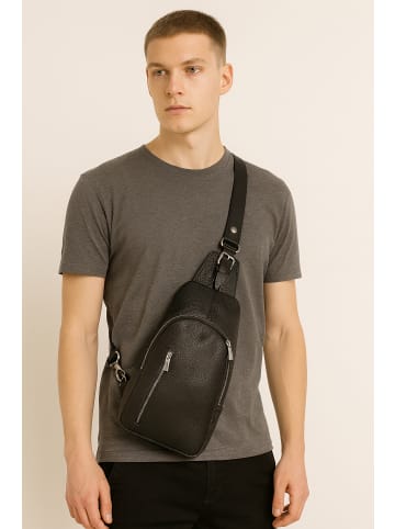 collezione alessandro Brusttasche " Achilles " in schwarz