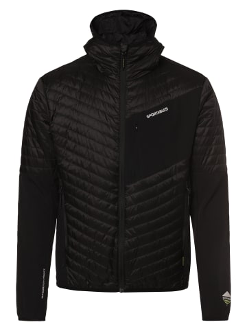 Sportables Steppjacke in schwarz