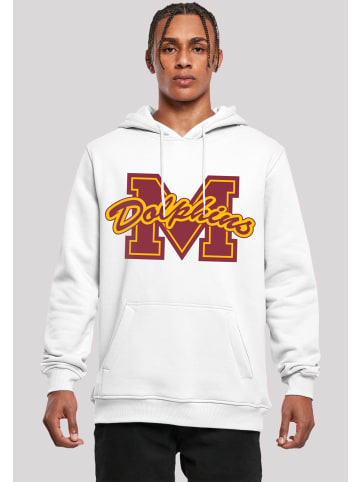 F4NT4STIC Hoodie Sex Education M Dolphins Netflix TV Series in weiß