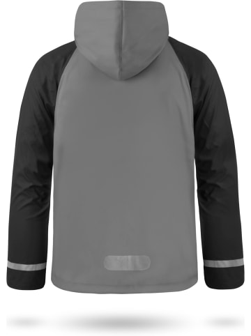 Normani Outdoor Sports Kinder Regenjacke Teelin in Grau