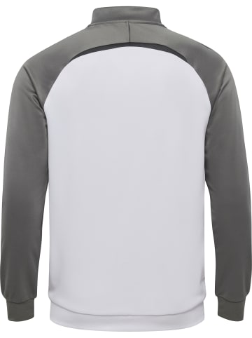 Hummel Reißverschluss Jacke Hmllead Erwachsene in WHITE/STEEL GRAY