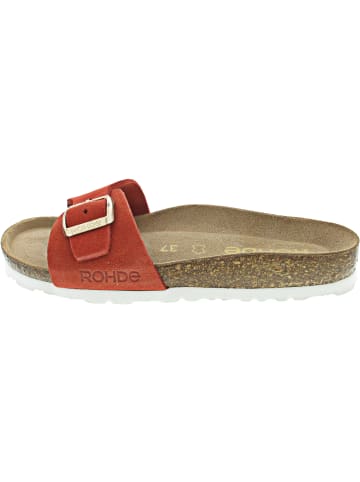 ROHDE Pantolette Rot