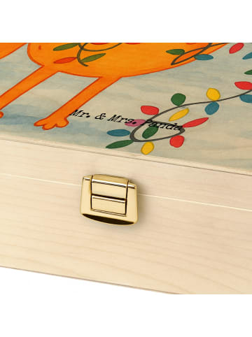 Mr. & Mrs. Panda Teebeutel Aufbewahrung Fuchs Weihnachten Design... in Weiß