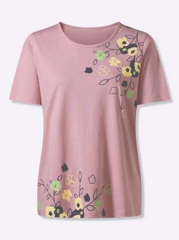 Sieh an! Kurzarm-Shirt in rosé-marine