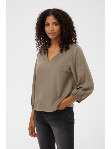 Kaffe Bluse langarm KAidana Regular fit in Morel
