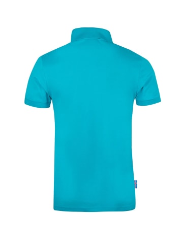 Westfjord Polo Shirt "Hekla XT" in Karibik Blau