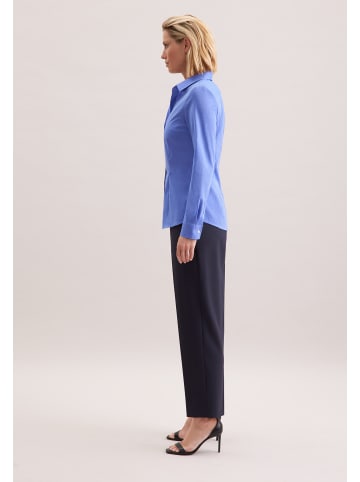 Seidensticker Hemdbluse Slim in Dunkelblau
