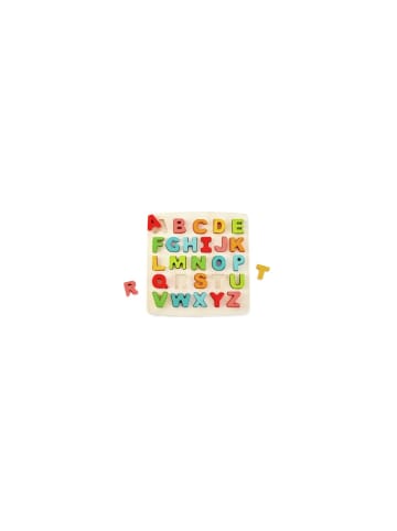 Hape Steckpuzzle Puzzle mit Großbuchstaben, 27 Teile, ab 3 Jahre