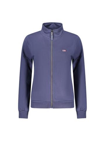 NORWAY 1963 Blau Baumwolle Damen Sweatshirt