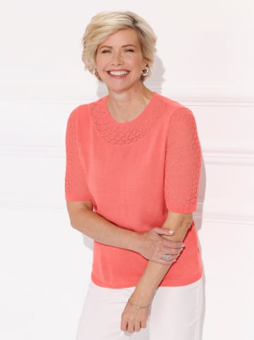 WITT WEIDEN Ajour-Pullover in flamingo