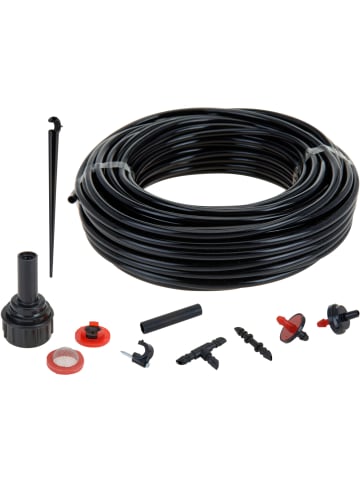 PROGARDEN Bewässerungssystem für Garten in Schwarz, (L) 2300 cm