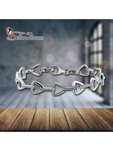 SilberDream 925 Sterling Silber Damen SilberDream Armbänder Stegdreieck ca. 18,7cm