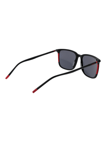HUGO Männer Sonnenbrille Rechtwinklig Schwarz