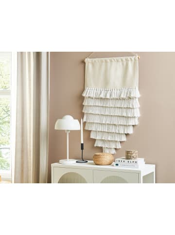 Beliani Wandbehang THUL in Weiß - (W) 60 x (H) 107 x (L) 1 cm